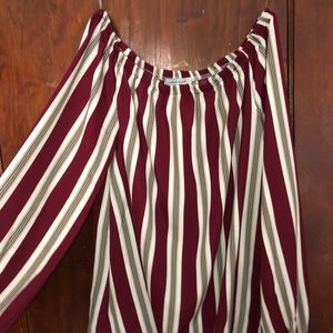 Off the shoulder shirt